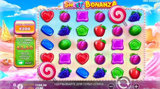 Sweet Bonanza - scatter-symbolet