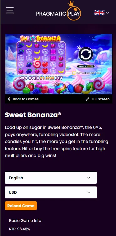 Pragmatic Play mobil