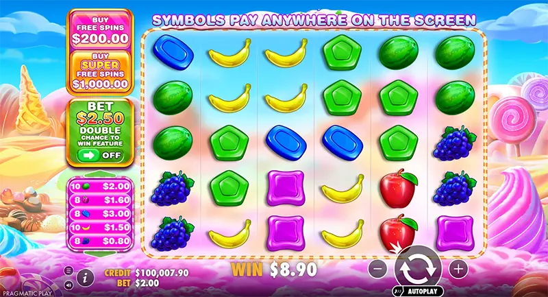 Sweet Bonanza 1000 spillbilde