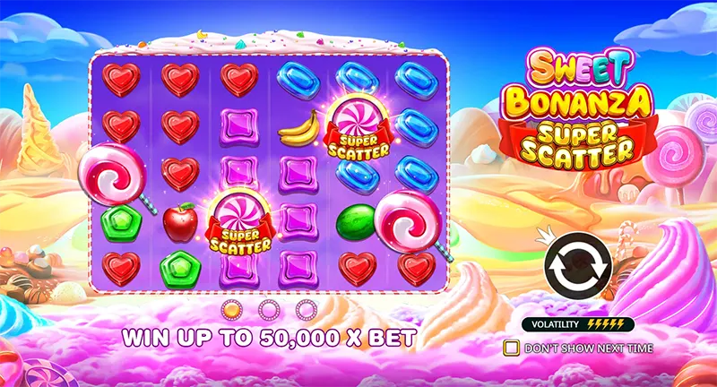 Sweet Bonanza Xmas spillskjerm